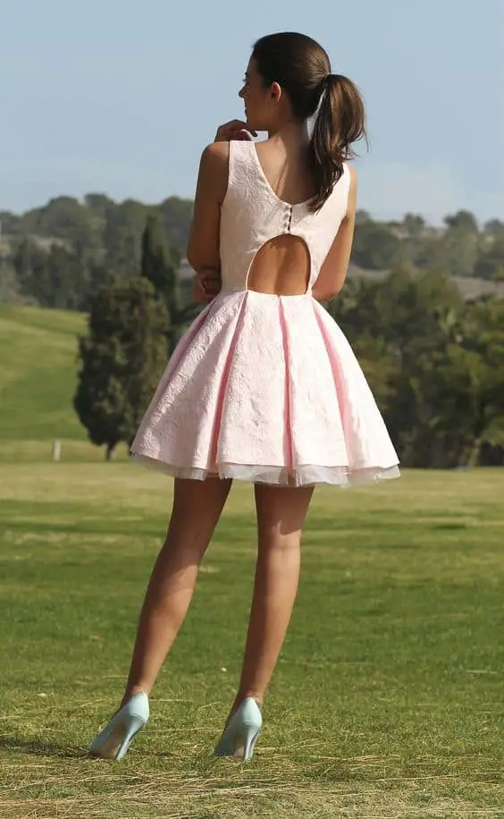Total 83+ imagen vestido rosa palo outfit - Abzlocal.mx
